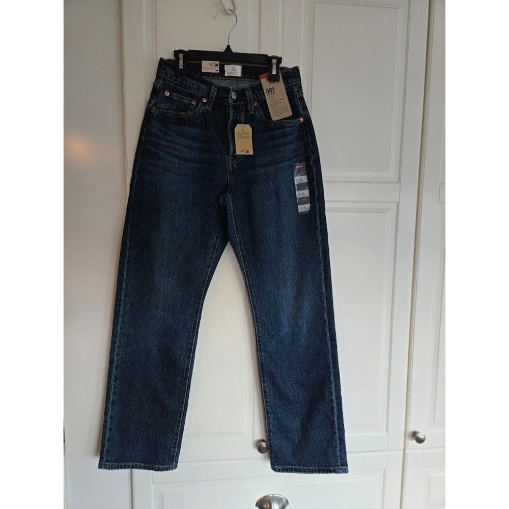 Levi's Women's 501 Curve Jeans - Mild Salsa Blue Denim - 27 x 30 - NEW - Picture 2 of 7